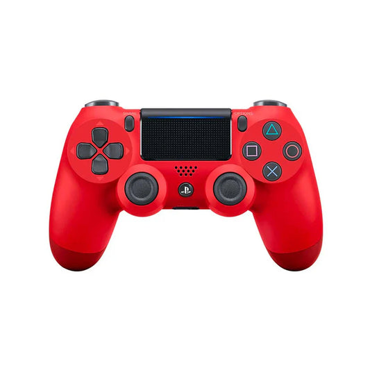 Manette Sony DualShock 4 Sans Fil PS4 – Contrôleur Bluetooth PS4 - Rouge Magma